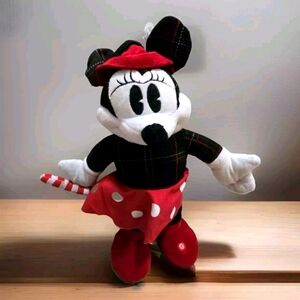 Disney Animated 13" Minnie Mouse Dancing & Singing Musical Plush Holiday Decor
